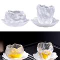 Petal Cup Mouth Crystal Tea Cup Office Home Tea Set Accessories A