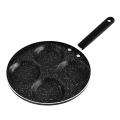 Four-hole Frying Pot Thickened Pan Non-stick Ham Pans Breakfast Maker