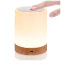 Bedroom Colorful Contact Sensor Night Lights Usb Rechargeable Lamps
