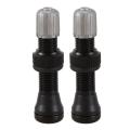 Tubeless Bicycle Valve for Road Mtb Bicycle Tubeless Tires Black