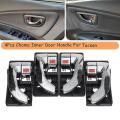 4pcs Car Interior Door Handle Set for Hyundai Tucson 2005 - 2009