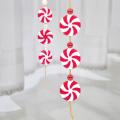 60pcs Christmas Candy Christmas Tree Hanging Ornaments for Party 25mm