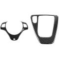 Car Interior Steering Wheel Decoration Cover Trim For-bmw 3 Series