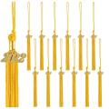 18 Pieces Graduation Tassel with 2022 Charm for Graduation(gold )