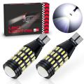 2pcs Car T15 W16w Led High Power 4014 51-smd Bulb Canbus Error Free