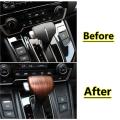 Abs Gear Lever Shift Knob Cover Trim for Honda Cr-v Crv 2017-2020