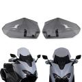 Motorcycle Handguard Hand Shield Protector Windshield Gray