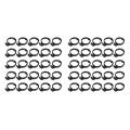 25pcs Electric Scooter Front Tube Stem Guard Ring Replacement Part