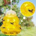 2 Pack Wasp Traps Outdoor,reusable Carpenter Bee Traps
