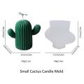 2 Pcs Of Cactus Silicone Candle Molds, for Candles Diy Handmade Soap