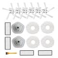 17pcs for Dreame W10 Hepa Filter Mop Cloth Side Brush Cleaning Brush