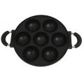 7 Hole Cooking Cake Pan Cast Iron Non-stick Mold Kitchen Cookware