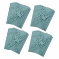 10pcs Carved Butterflies Invitation Card for Wedding: Blue Green