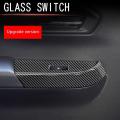 Car Carbon Fiber Window Button Switch Cover for Toyota Raize 2021