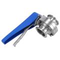 1-1/2 Inch 38mm Stainless Steel Sanitary 1.5 Inch Valve Trigger
