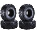 4pcs 120mm 2.2 Mud Grappler Rubber Tyre for Traxxas Trx4 Trx6 Axial