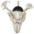 Zinc Alloy Deer Stag Head Wine Pourer Unique Wine Bottle Bar Tools