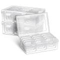 Clear Plastic Storage Cases Small Beads Organizer Transparent Boxes