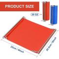 2pcs 20 Oz Silicone Tumbler Wrap Sublimation Silicone Bands Blue+red