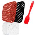 Silicone Mat Kitchen Air Fryer Non-stick Baking Mat Pastry Tools,b