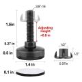 4pcs Furniture Levelers Adjustable for Cabinets Tables Chairs Raiser