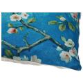 Hand Painted Oil Painting Cherry Blossom Branch Bird Pillowcase # 1