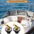 4 Pcs Baitwell Plug 5/8 Inch Boat Plug for Boat Yacht Kayak Marine