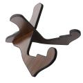 X-frame Style String Instrument Holder with Soft Leather Edges