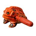 Wooden Frog Percussion Instrument Percussion Musical Orange