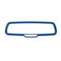 Car Inner Rear View Mirror Cover Abs for Dodge Challenger (blue)