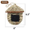 Bird House, Grass Hand Woven Birdhouses for Outdoors Hanging