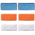 6 Packs Washable Mopping Pads Wet Damp Dry Sweeping Pads