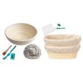 Banneton Bread Proofing Basket By Caesar Bread, Round Sourdough Set