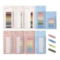 1720 Pieces Sticky Tabs, Page Markers Sticky Notes Tabs with Ruler