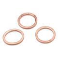 10pcs Copper Crush Washer Flat Ring Seal Gasket Fitting 14mmx18mmx2mm