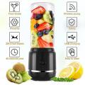 Mini Blender 4000mah,400ml with Usb Rechargeable,for Juice,black