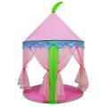 Children's Net Yarn Tent Folding Indoor Ball Pool Pink