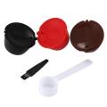 3 Pack Refillable Coffee Capsules Reusable Coffee Pods Filters