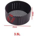 Air Fryer Replacement Basket,non-stick Pan Kitchen Baking 3.5l,1pcs