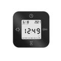 Alarm Clock Digital with Temperature,non-ticking,timer,black