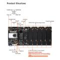 Motherboard 8 Gpu Bitcoin Etherum Mining Support 1066/1333/1600mhz