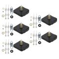 5x Long Spindle Clock Mechanism Movement 3/5 Inch Maximum Thickness
