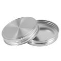 12 Pieces Wide and Regular Stainless Steel Mason Canning Jar Lids