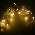 Solar String Lights, 10m 100led Outdoor String Lights(warm White)