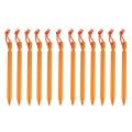 12 Packs Outdoors Tent Stakes Pegs,stakes Tent Pegs Beach Tent Stakes