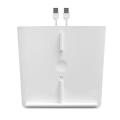 White Wireless Charger Usb Port