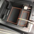 Center Console Organizer Tray for Subaru Crosstrek Impreza, Orange