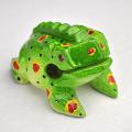 Wooden Frog Percussion Instrument Percussion Musical Green
