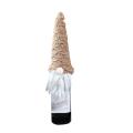 Christmas Hat Shape Champagne Bottle Cover for Dinner Table Decor