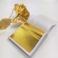 100 Pieces Of Imitation Gold and Silver Foil Paper Art Craft Paper